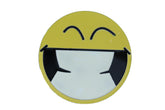 Teeth Grin Smiley Face Enamel Metal Belt Buckle